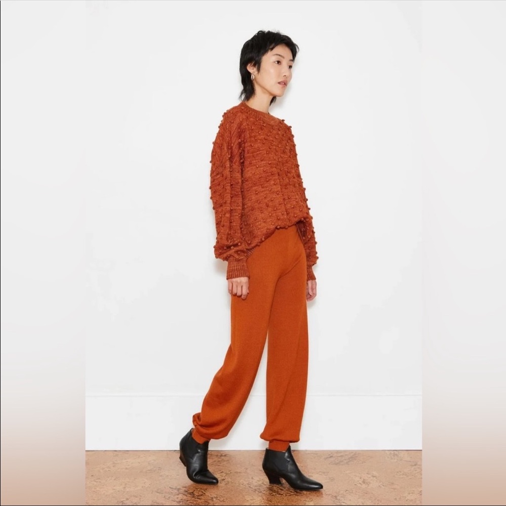 EUC rust orange Misha and Puff joggers